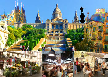 Klicken Sie auf dieses Bild, um zu weiteren Fotos von Barcelona zu gelangen.